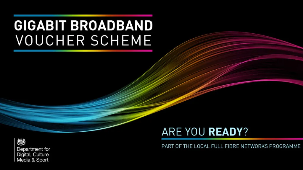 Gigabit Broadband Voucher Scheme official advertisement