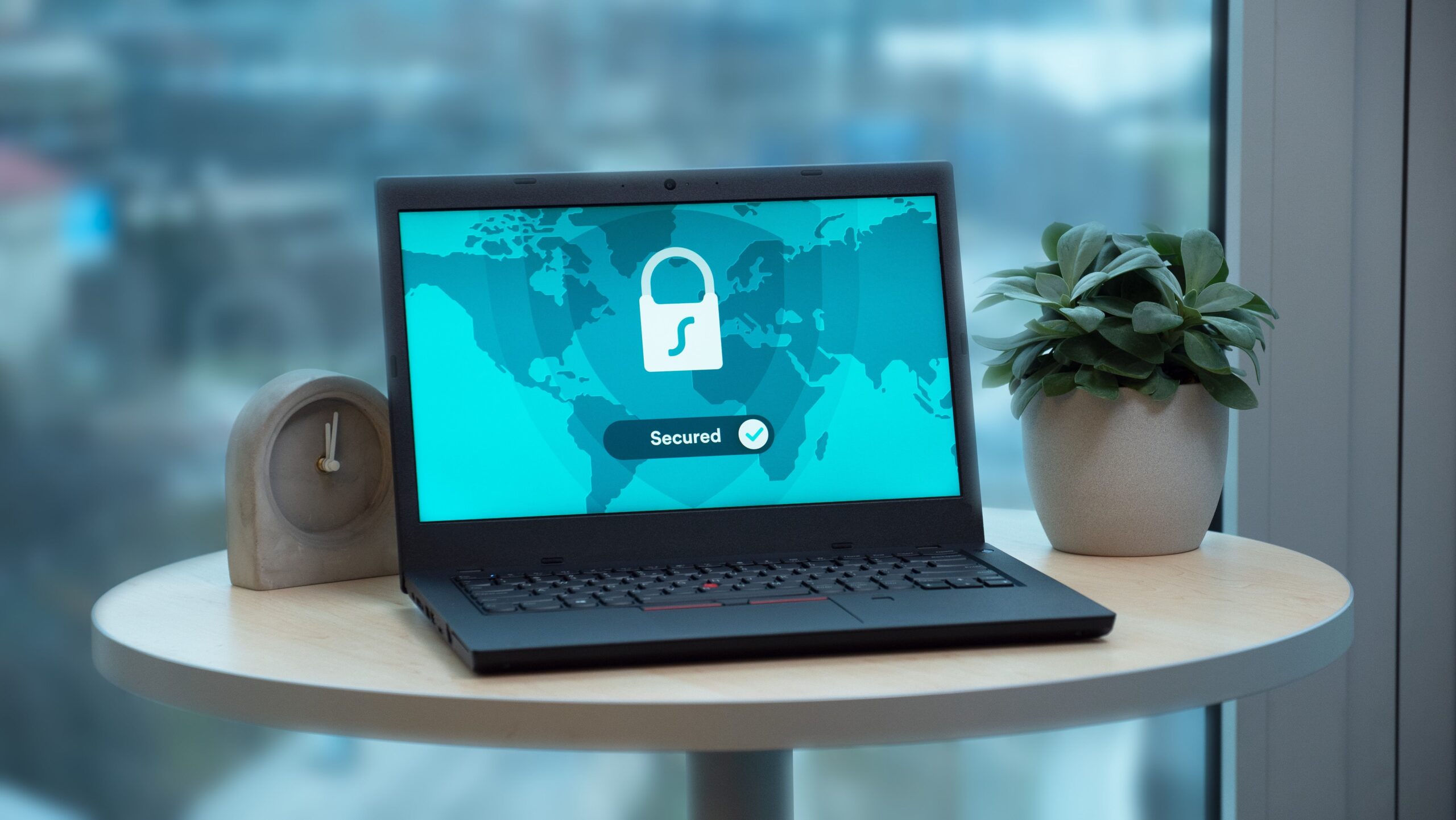 VPN keeps you secure laptop